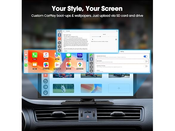 LAMTTO 11in Wireless CarPlay Screen