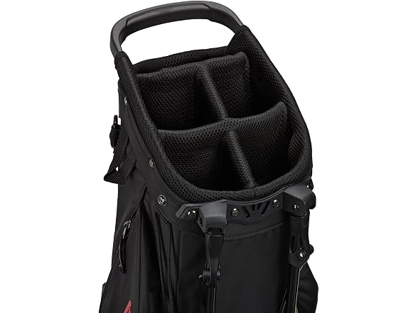 TaylorMade Golf 2023 Black/Red Classic Stand Golf Bag