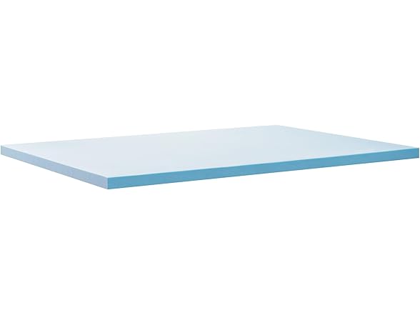 ZINUS 2" Green Tea Cooling Gel Memory Foam Mattress Topper