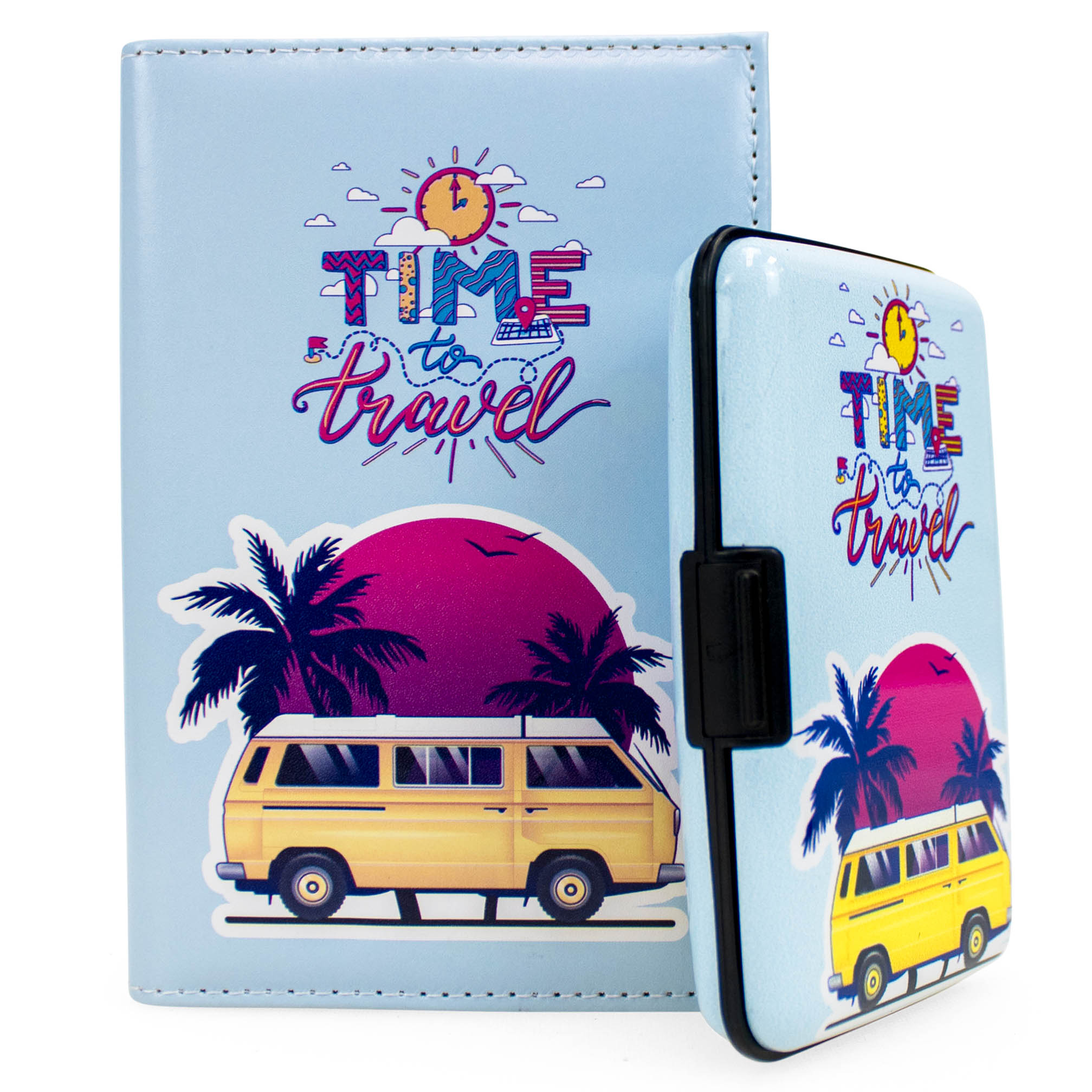 RFID Wallet & Passport Cover Set - Gallery 46