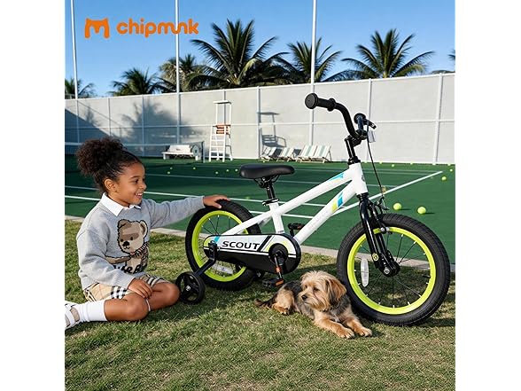Chipmunk Kids Bike Scout for Age 3-5 Years