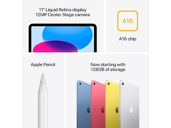 Apple 11" A16 iPad (2025 Model)