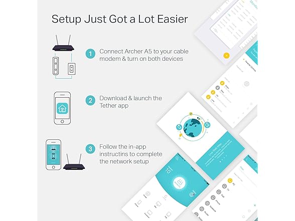 TP-Link AC1200 WiFi Router (Archer A5)