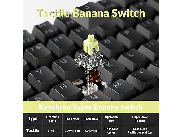 Keychron K2 75% Layout QMK Mechanical Keyboard