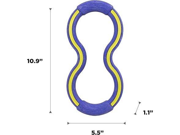 Outward Hound FlyFetch Tug Dog Toy, Durable Rubber