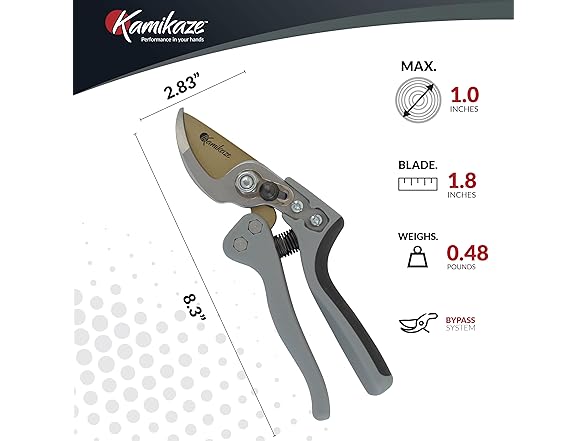 Heavy-Duty Professional Pruning Shears