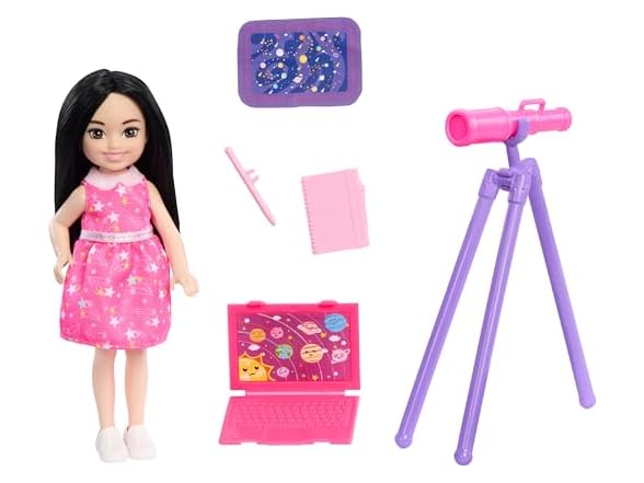 Barbie Chelsea Astronomer Toy Set