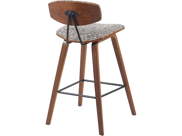 Armen Fox Counter Bar Stool, Walnut