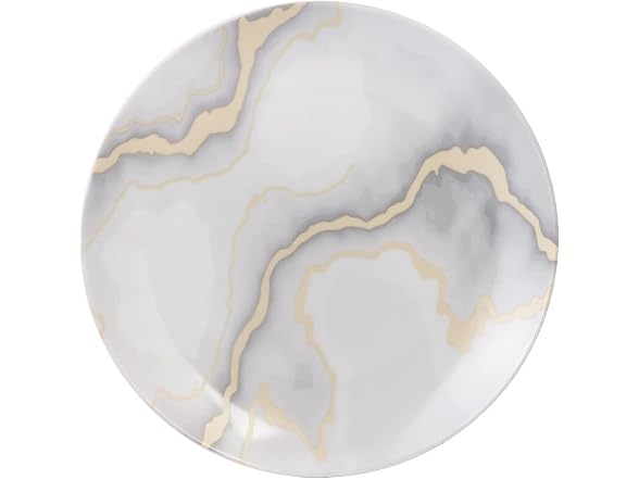 Safdie & Co. Electric Marble 16 Piece Dinnerware