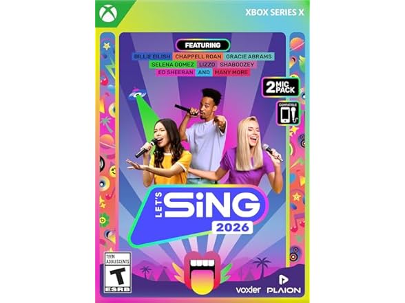 Let’s Sing 2026 + 2 Mics