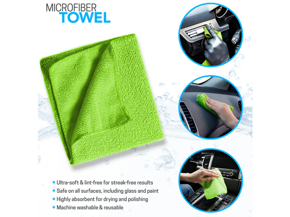 Aduro S-AB4DK-09 AutoBasics Detailing 4 Pc Kit