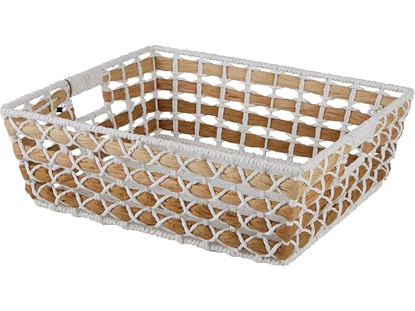 Simplify Large Shelf Woven Tote
