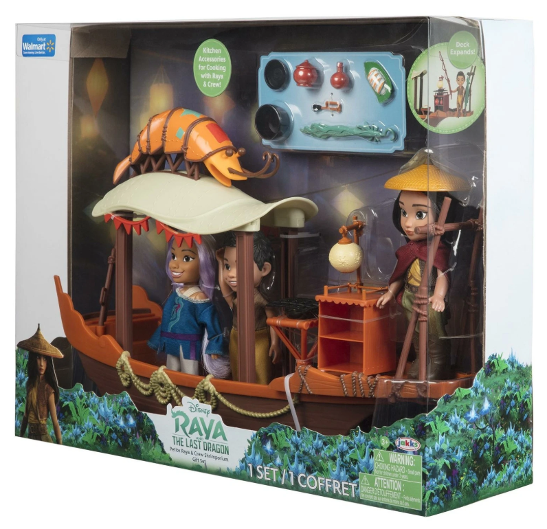 Disney Raya Shrimp Boat Playset - Gallery 6