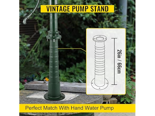 Antique Hand Water Pump Stand Pitcher Pump 3563