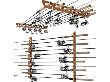 $11.99, Was $17.99, 33% Off! Rush Creek Creations 11-Rod Storage Rack dealfomo