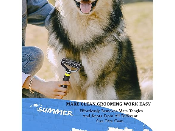 LBMBAIC Dog Brush for Shedding