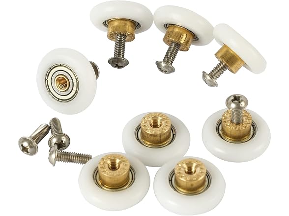 Aroakko 8pcs Bath Shower Door Cabins