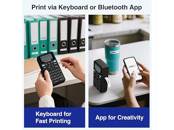 Bluetooth Label Maker Machine