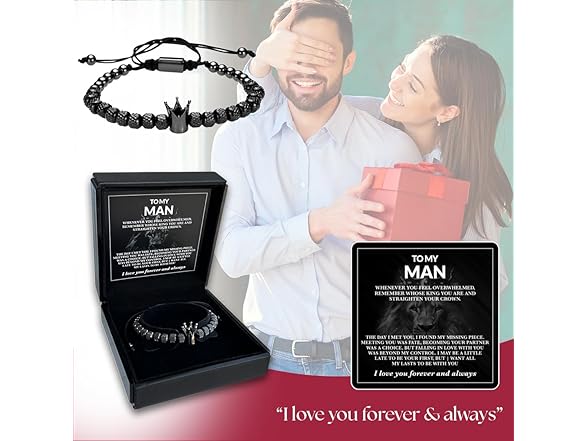 Bracelet  to My Man Gift Bracelet