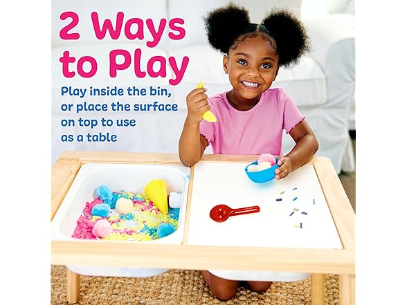 Creativity for Kids Deluxe Sensory Table: Ice Cream Shop