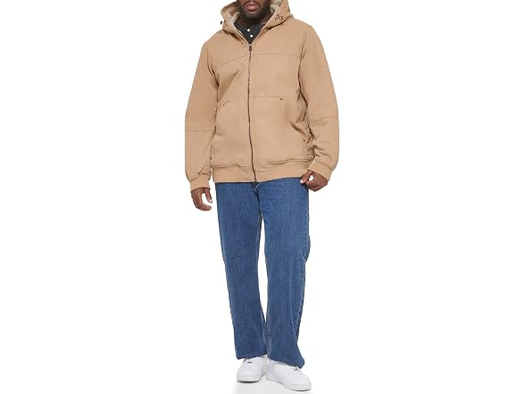 Levi's Men Workwear Cotton Canvas Hoody Jacket