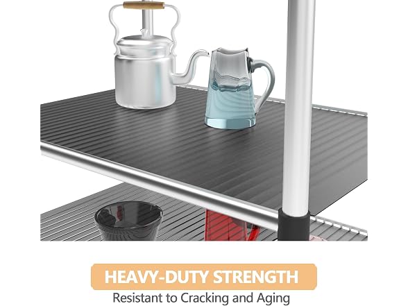 MAXTBEE 5pcs 16"x36" Plastic Shelf