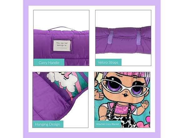 LOL Surprise! Soft Toddler Nap Mat