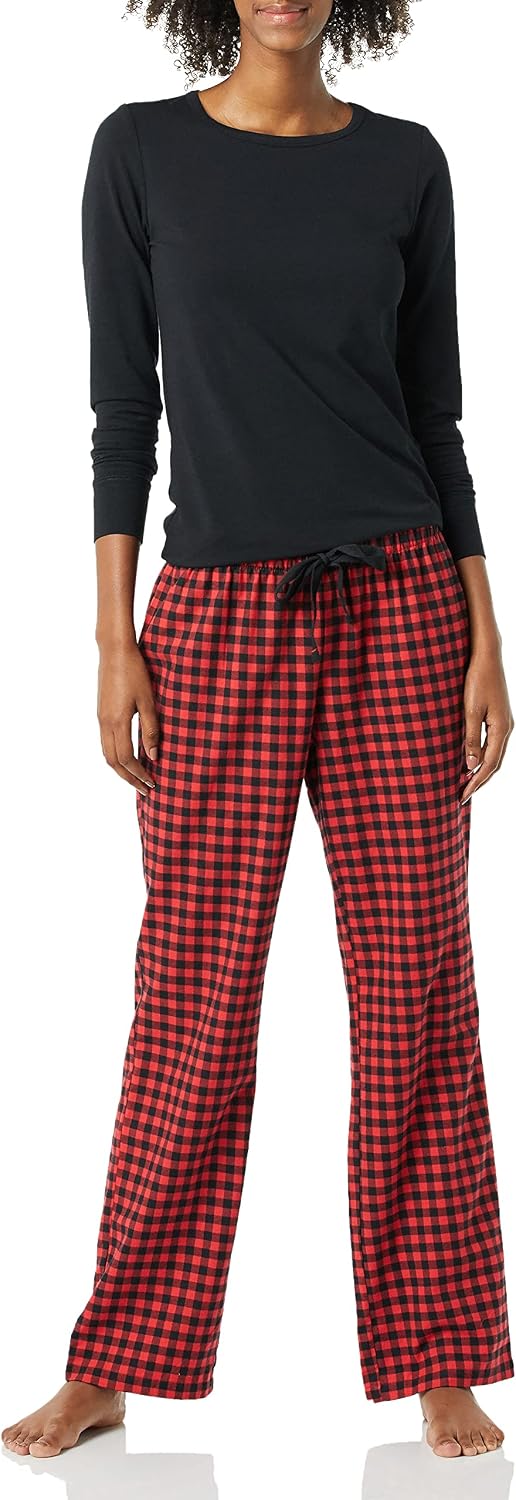 Amazon Essentials Women Lightweight Flannel Set - Gallery 12