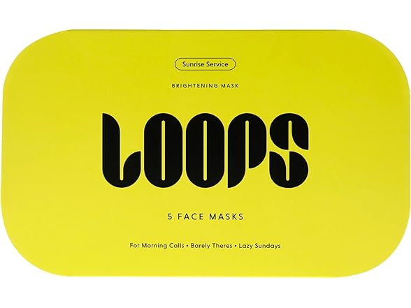 LOOPS SUNRISE SERVICE - Brightening Hydrogel Face Mask