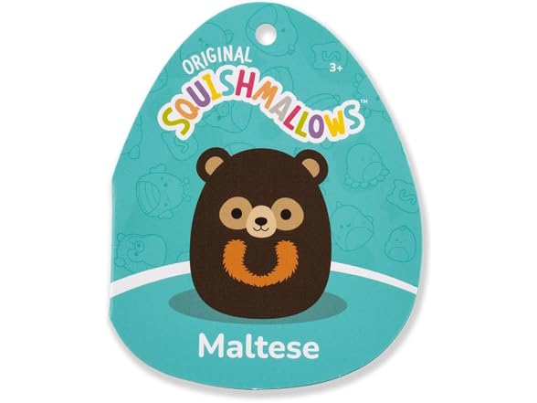 Squishmallows Original 8in Maltese The Sun Bear