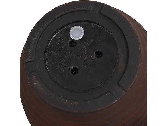 Sunnydaze Ribbed 16" Outdoor Plant Pot Set of 2