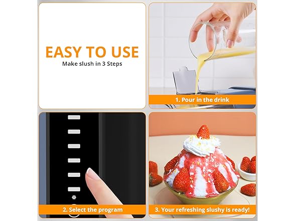 Sweet Slushie Machine and Ice Maker