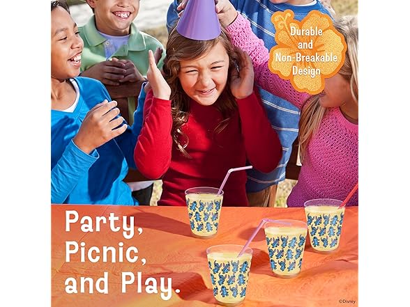 Best Brands Disney Reusable Plastic Cups – 4 Pack