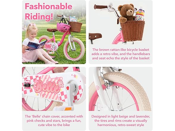 RoyalBaby Girls Belle EZ Bike Balance - Gallery 5