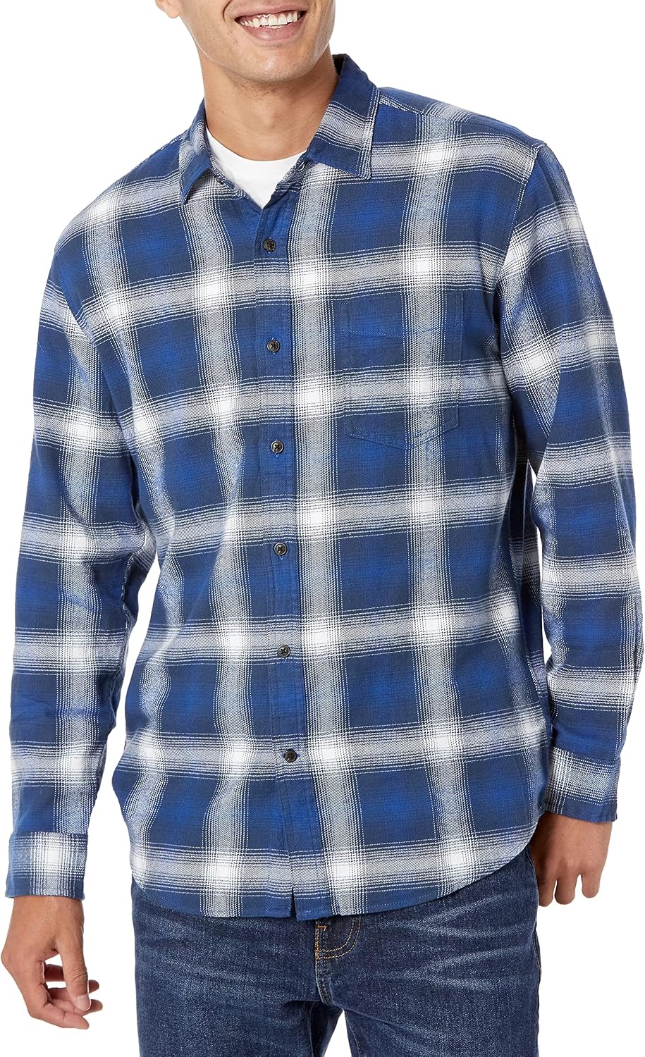 Amazon Essentials Men Long-sleeve Flannel Shirt - Gallery 22