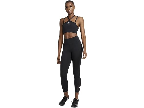 Nike Women (M) 7/8 Mesh-paneled Leggings