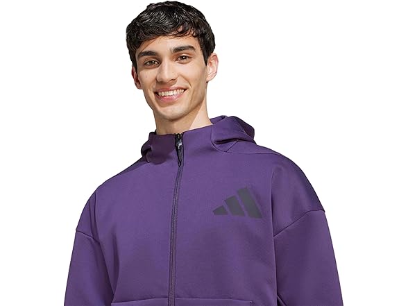 adidas Mens ZNE Zip Hoodie