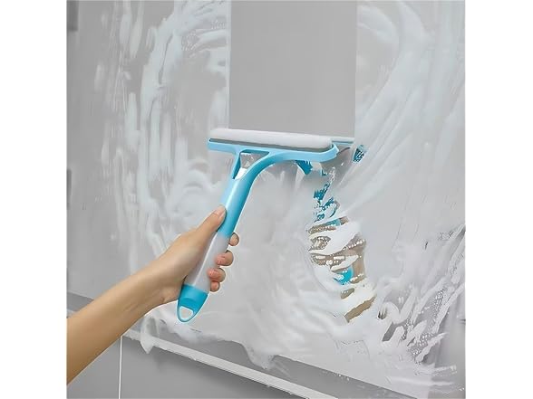 Generic GAR-91 Non-Slip Window Squeegee, Blue