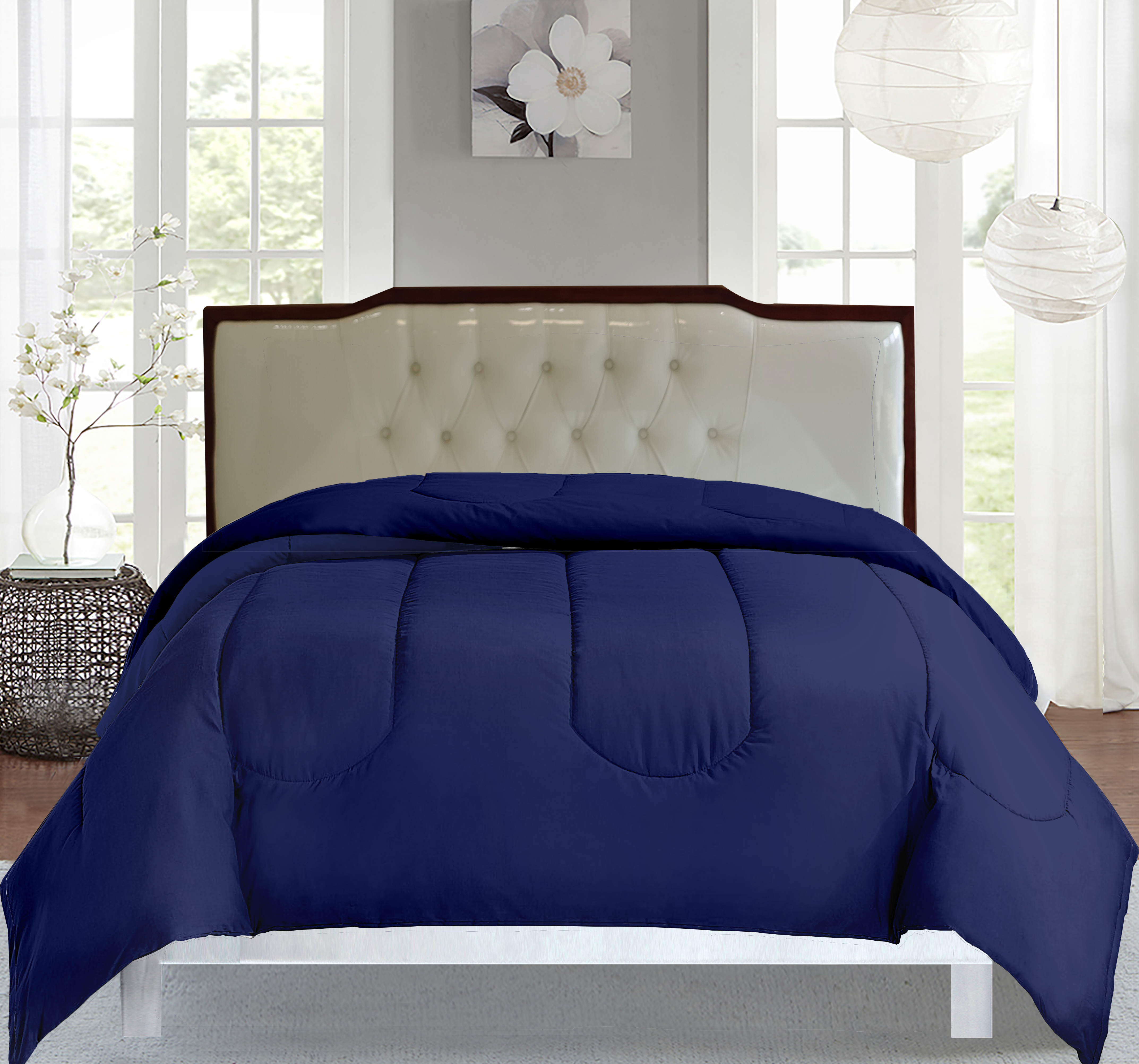 King, Queen, or Twin Solid Comforter Set - Gallery 6