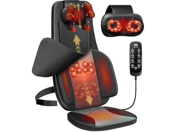 Back Massager for Chair with Heat