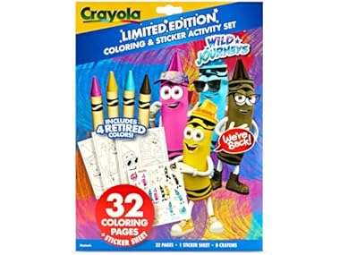 $5.74 Crayola Retired Colors Activity Set dealfomo