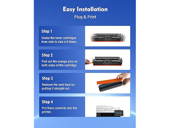 HP 414A Toner Cartridges 4 Pack