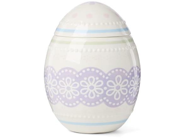 Oneida Bunny Hop Easter Egg Candy Jar