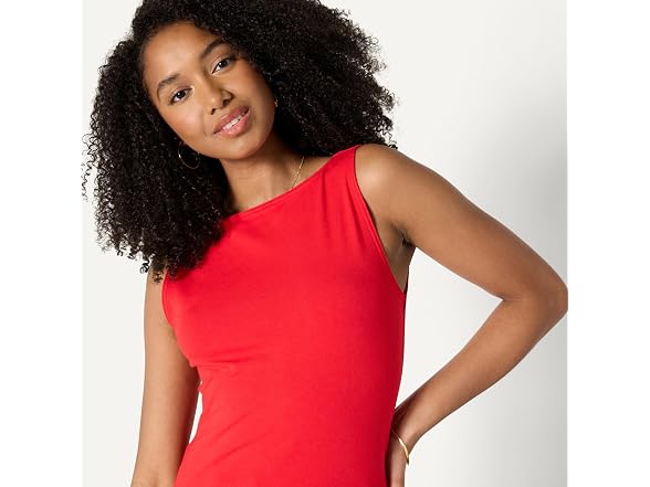 Amazon Essentials Women Slim-fit Rib Knit Tank