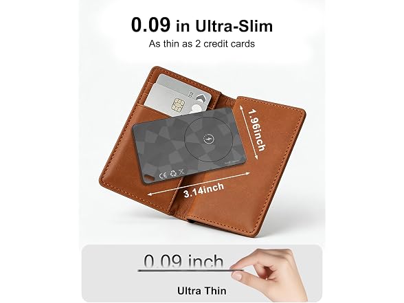 NozlaID GPS Wallet Tracker Card 6-12Yr