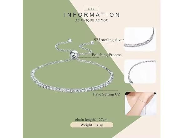 Celestara Gold Tennis Bracelet