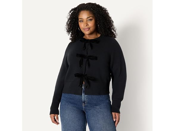 Amazon Essentials Women Tie Front Cardigan