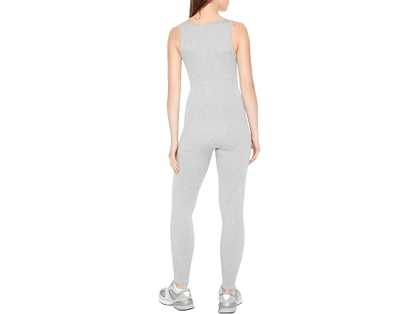 Forever 21 (M) Seamless Scoop-Neck Tank Jumpsuit