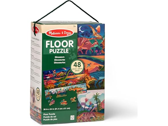 Melissa & Doug Dinosaurs Jumbo Floor Puzzle