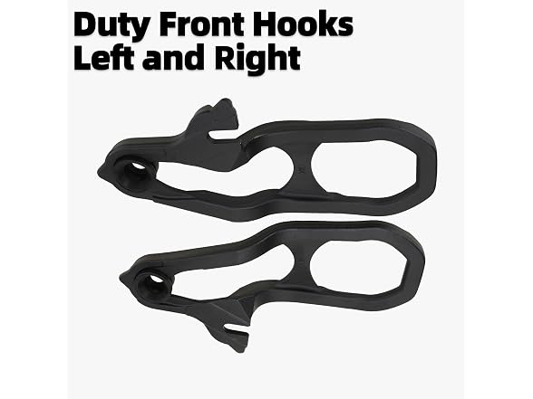 MITZONE Front Tow Hooks Right & Left with 6827294